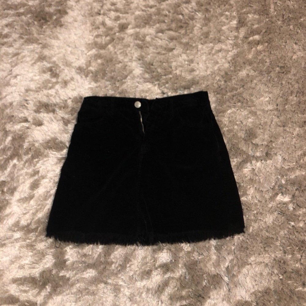 brandy melville black skirt